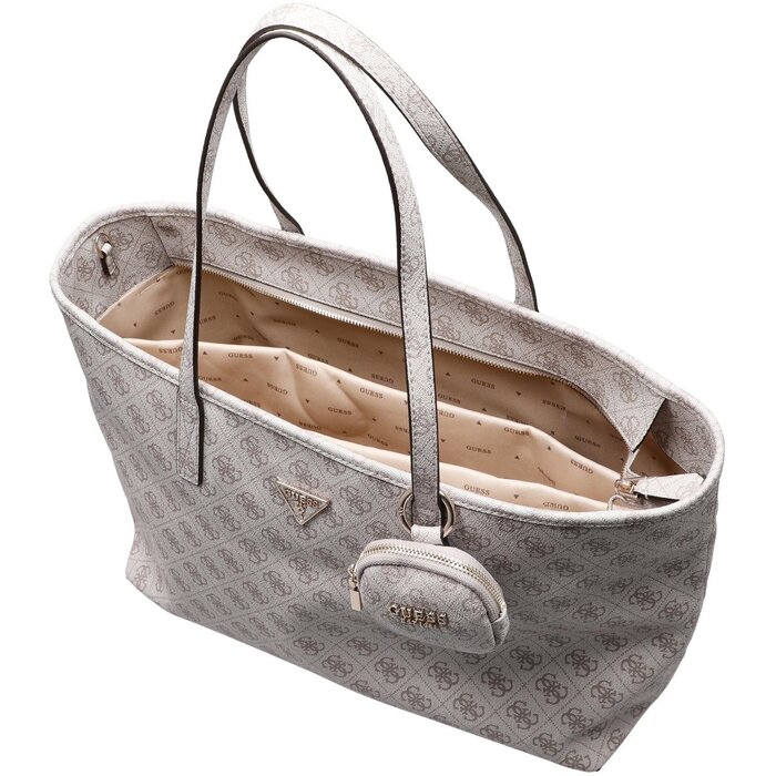 GUESS GUESS Power Play II 15.6 laptop - shopper dark taupe logo