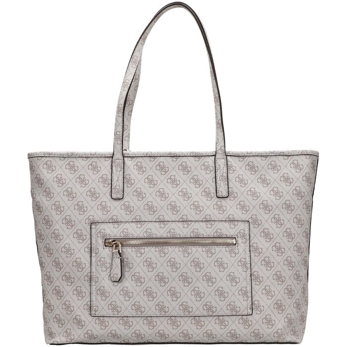 GUESS GUESS Power Play II 15.6 laptop - shopper dark taupe logo