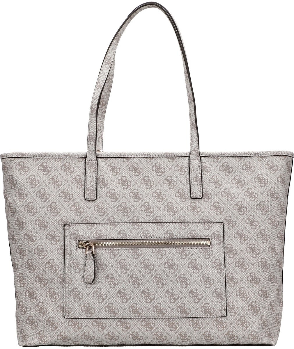 GUESS GUESS Power Play II 15.6 laptop - shopper dark taupe logo