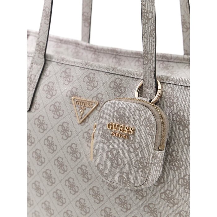 GUESS GUESS Power Play II 15.6 laptop - shopper dark taupe logo