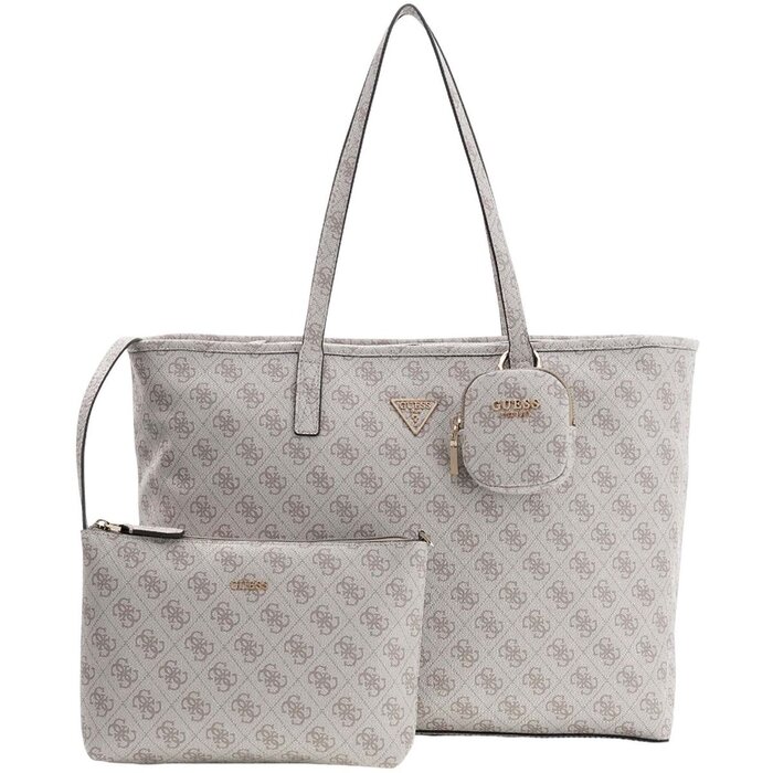 GUESS GUESS Power Play II 15.6 laptop - shopper dark taupe logo