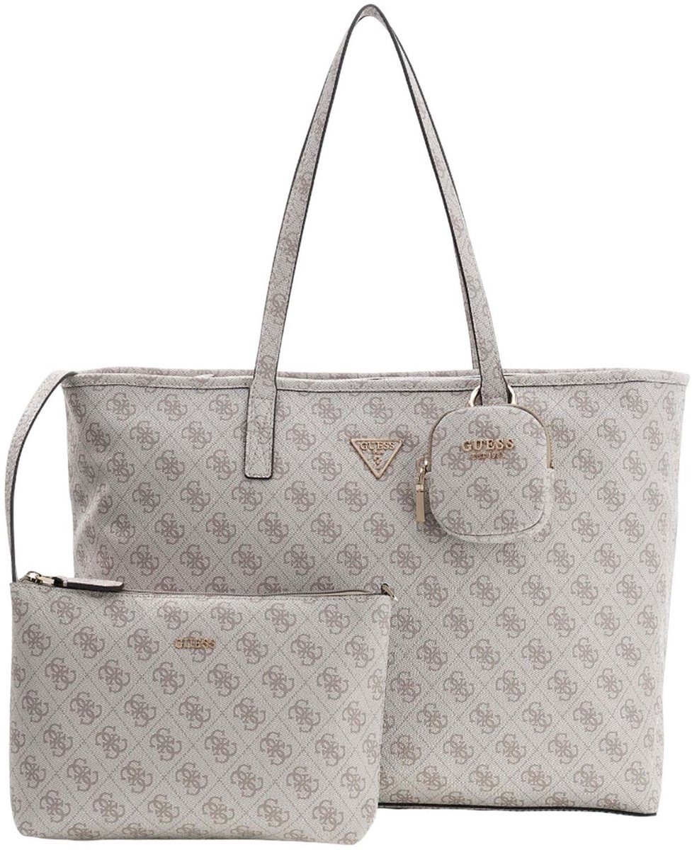 GUESS GUESS Power Play II 15.6 laptop - shopper dark taupe logo
