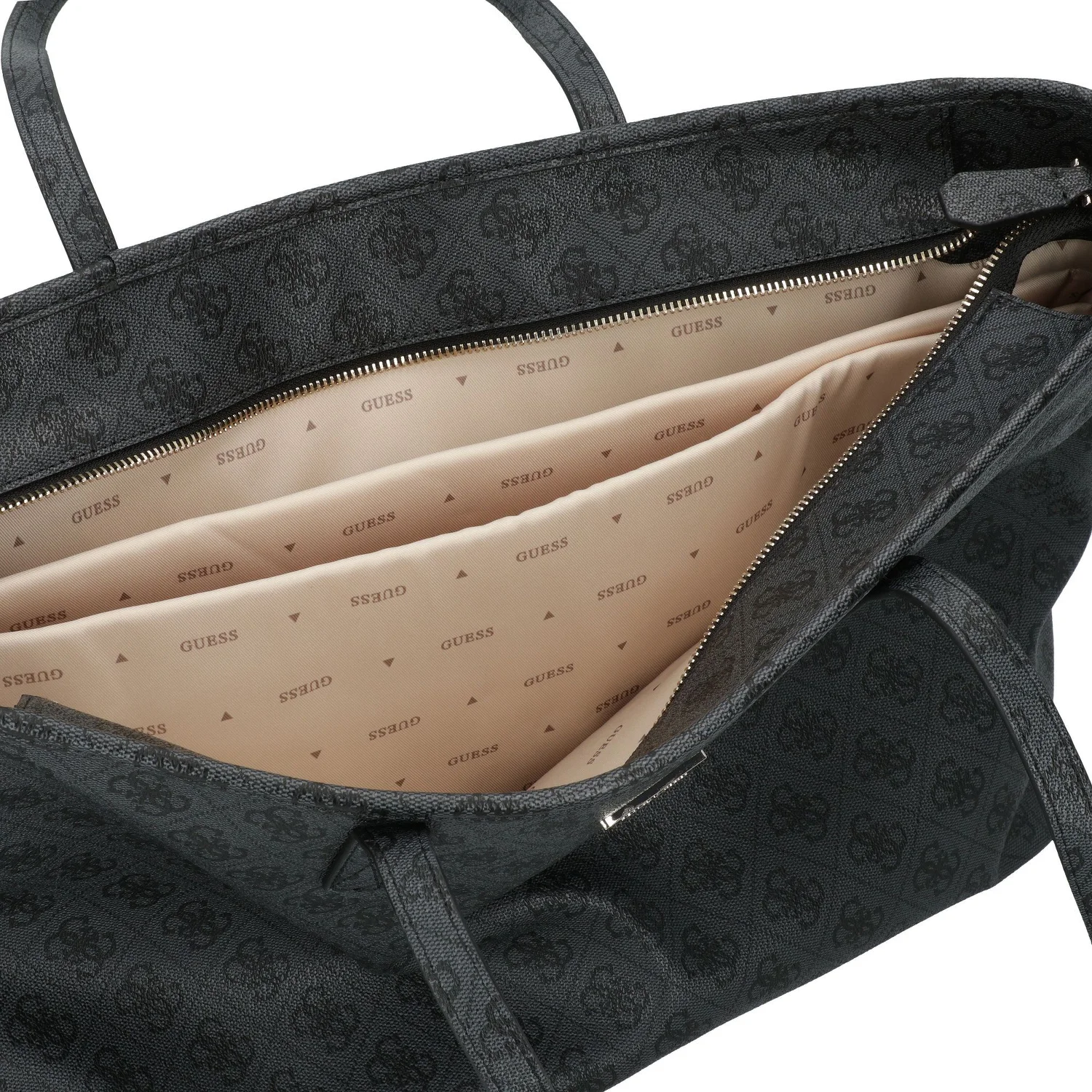 GUESS Power Play II 15.6 laptop - shopper coal logo