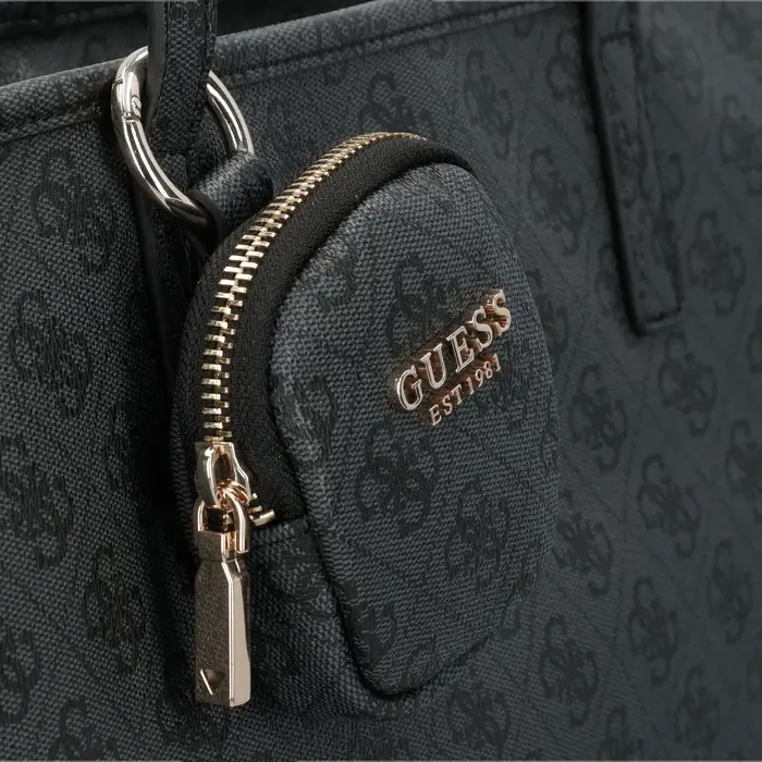 GUESS Power Play II 15.6 laptop - shopper coal logo