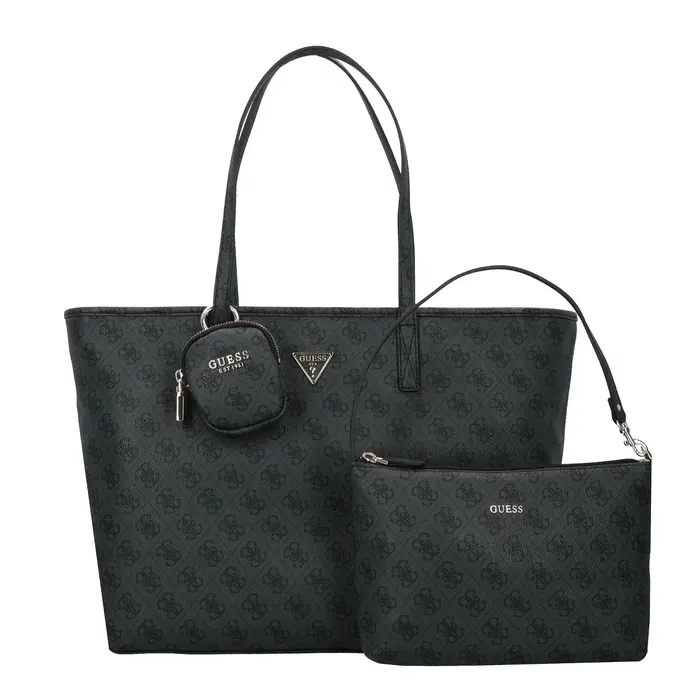 GUESS Power Play II 15.6 laptop - shopper coal logo