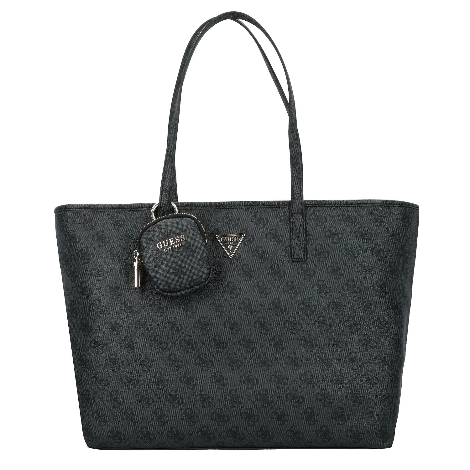 GUESS Power Play II 15.6 laptop - shopper coal logo