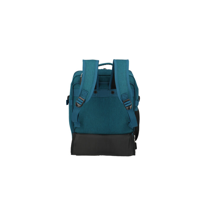 Travelite Kick Off handbagage trolley-rugtas 30x40x20cm petrol