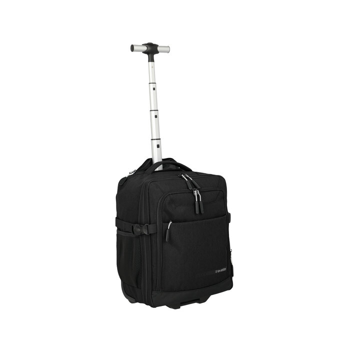 Travelite Kick Off handbagage trolley-rugtas 30x40x20cm zwart