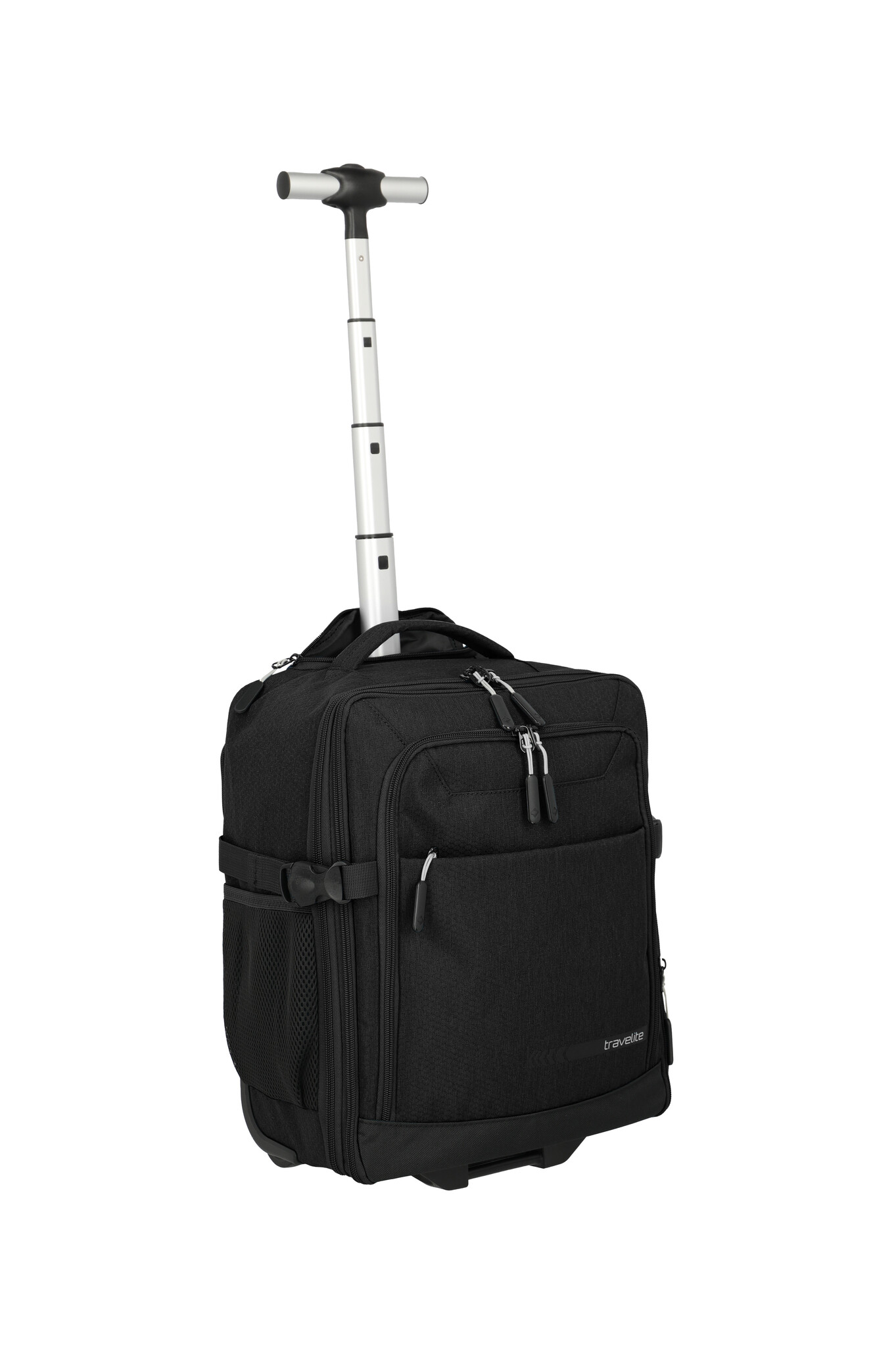 Travelite Kick Off handbagage trolley-rugtas 30x40x20cm zwart