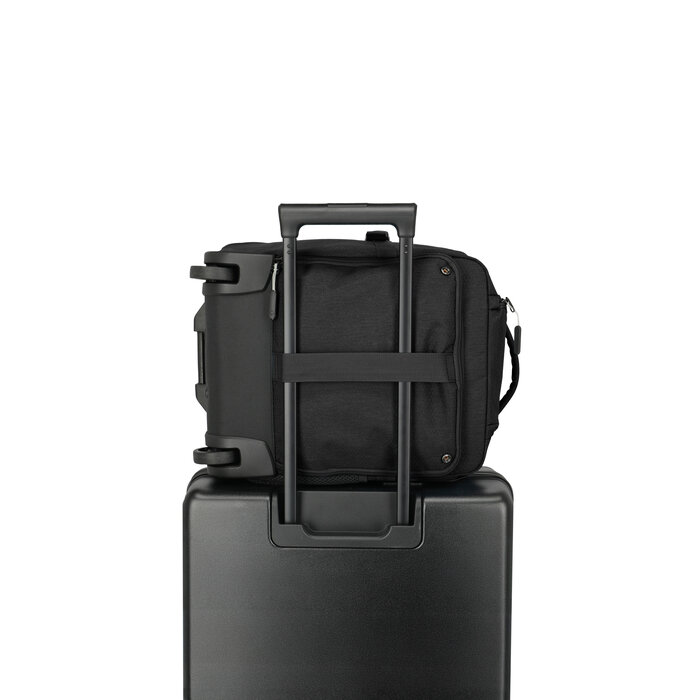 Travelite Kick Off handbagage trolley-rugtas 30x40x20cm zwart