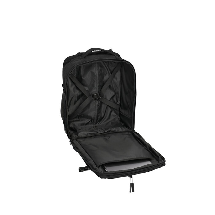 Travelite Kick Off handbagage trolley-rugtas 30x40x20cm zwart