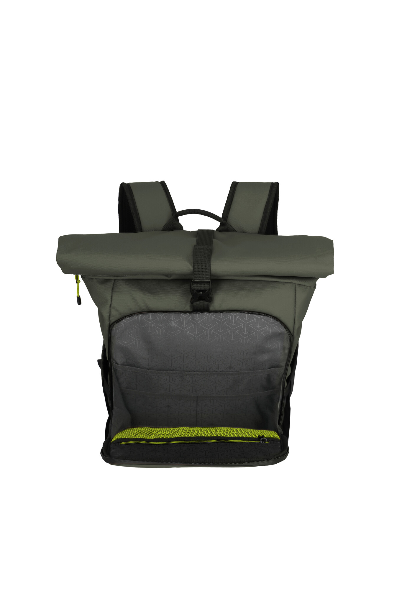 Travelite Travelite Briize 15.6" laptop-Rollup rugtas khaki