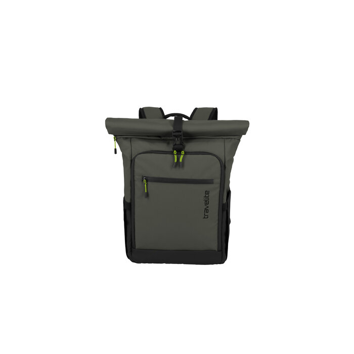 Travelite Travelite Briize 15.6" laptop-Rollup rugtas khaki