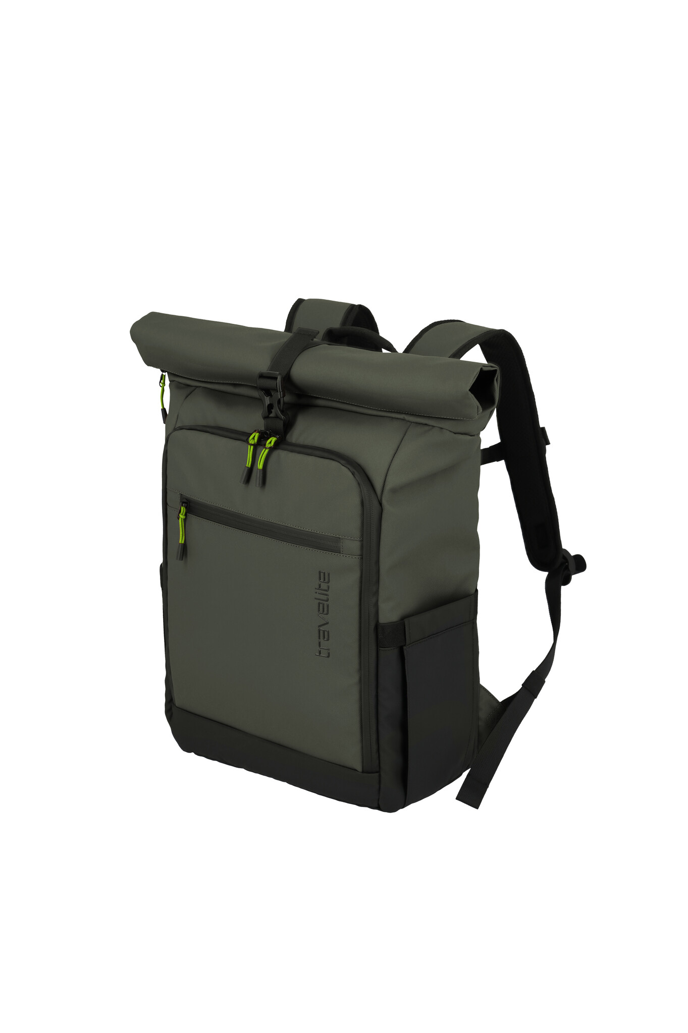 Travelite Travelite Briize 15.6" laptop-Rollup rugtas khaki