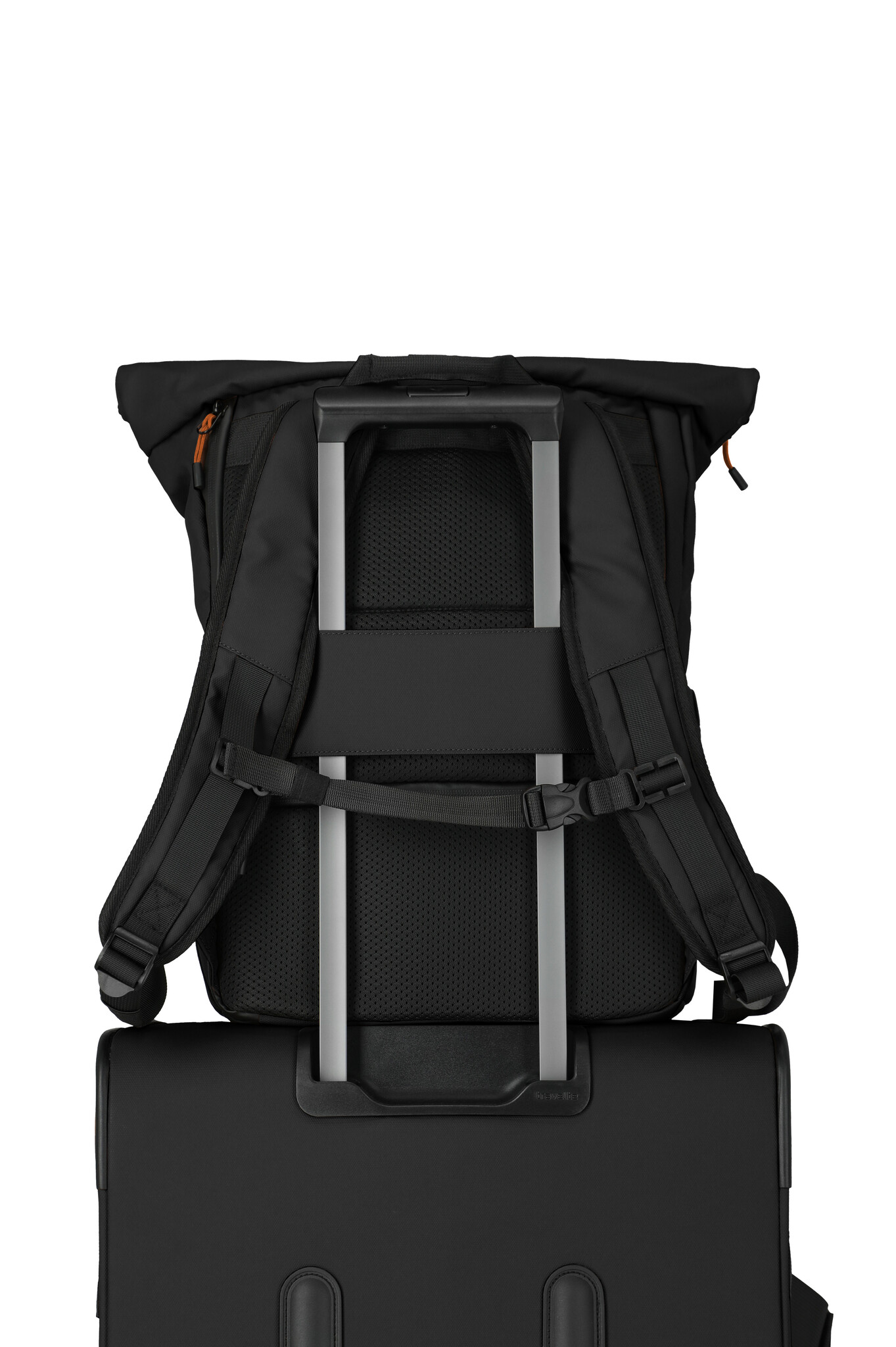 Travelite Travelite Briize 15.6" laptop-Rollup rugtas zwart