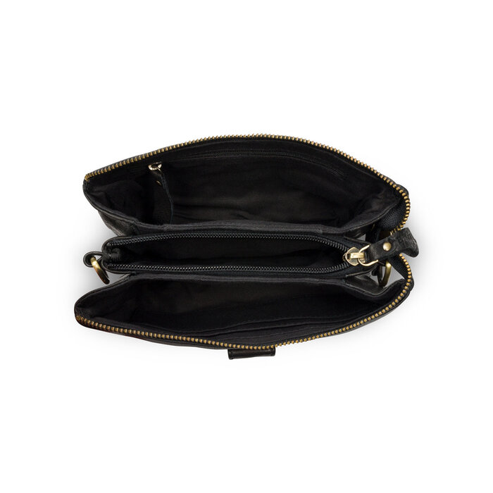 BAG2BAG BAG2BAG Dover schoudertasje zwart