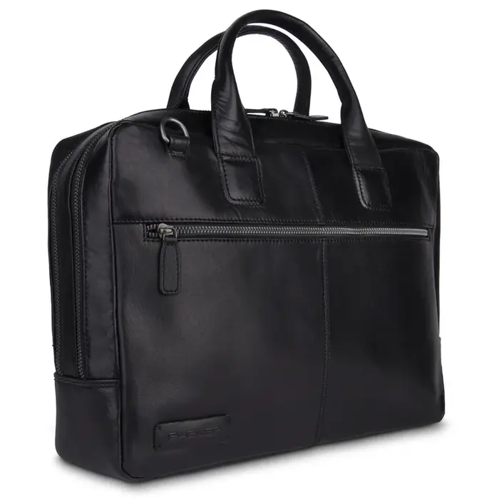 Plevier Plevier Flint businesstas 16 inch zwart