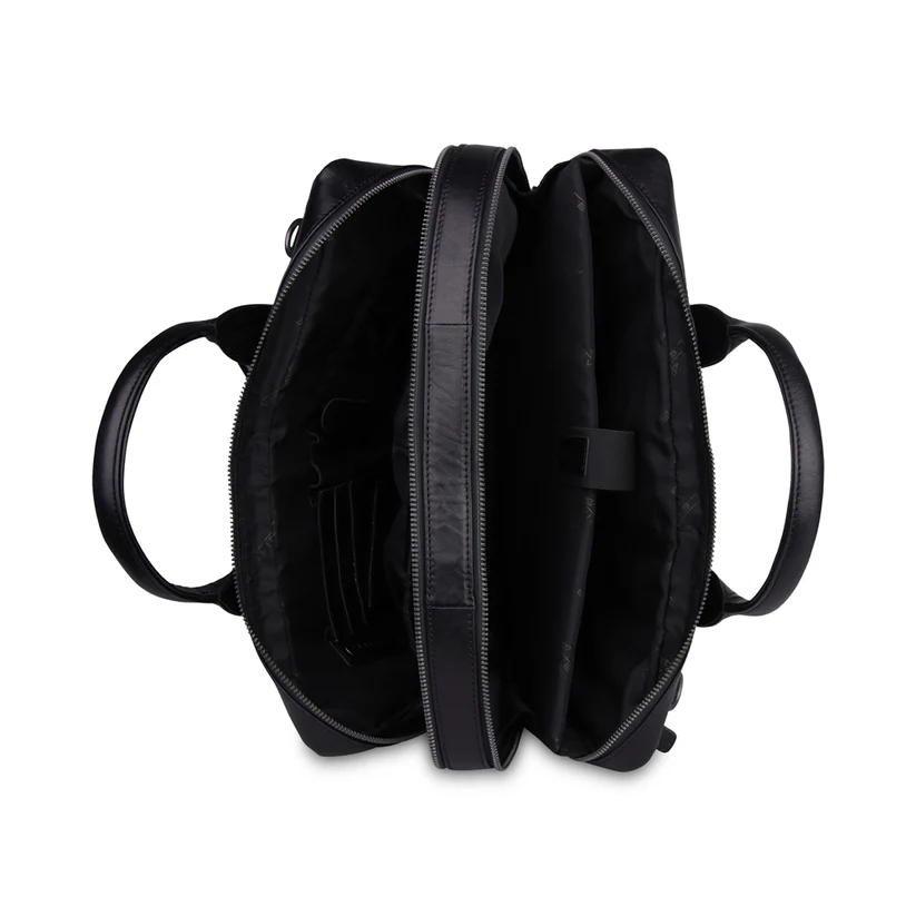 Plevier Plevier Flint businesstas 16 inch zwart