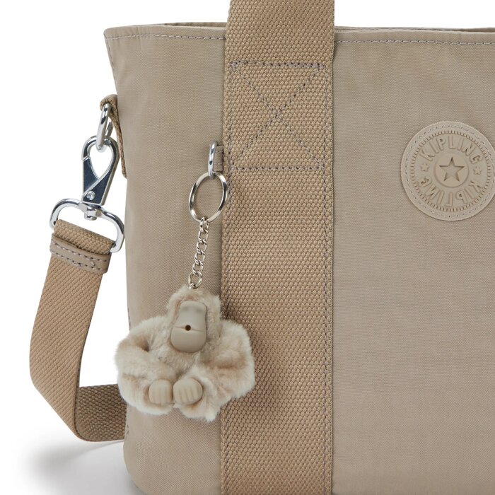 Kipling Kipling Minta M UP schoudertas soft taupe