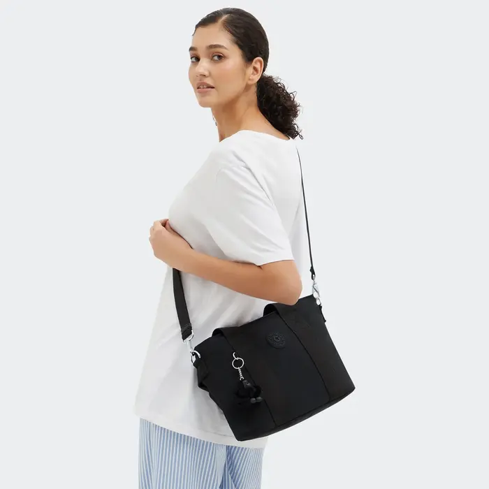 Kipling Kipling Minta M UP schoudertas black noir
