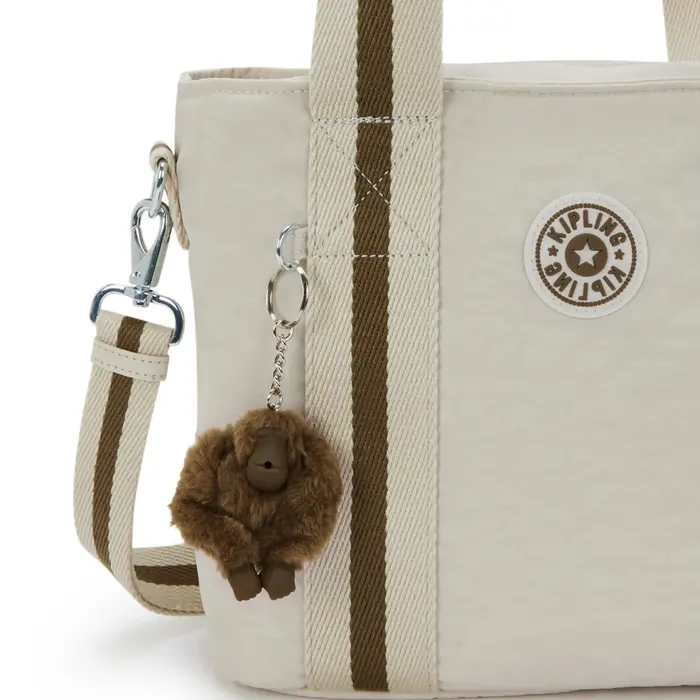 Kipling Kipling Minta M UP schoudertas soft sand