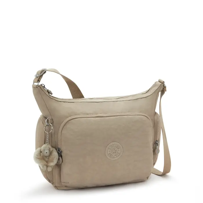 Kipling Kipling Gabb schoudertas soft taupe