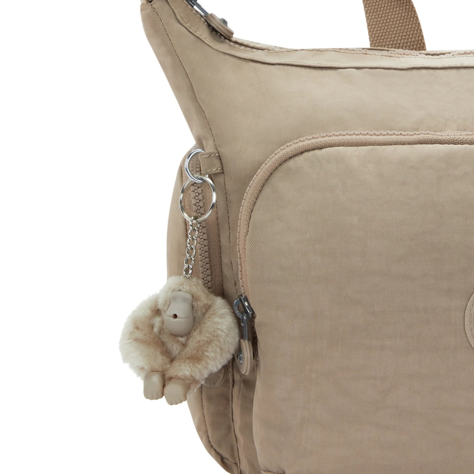 Kipling Kipling Gabb schoudertas soft taupe