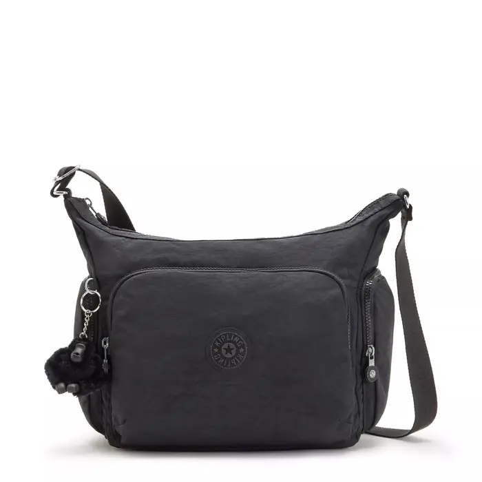 Kipling Kipling Gabb schoudertas Black Noir