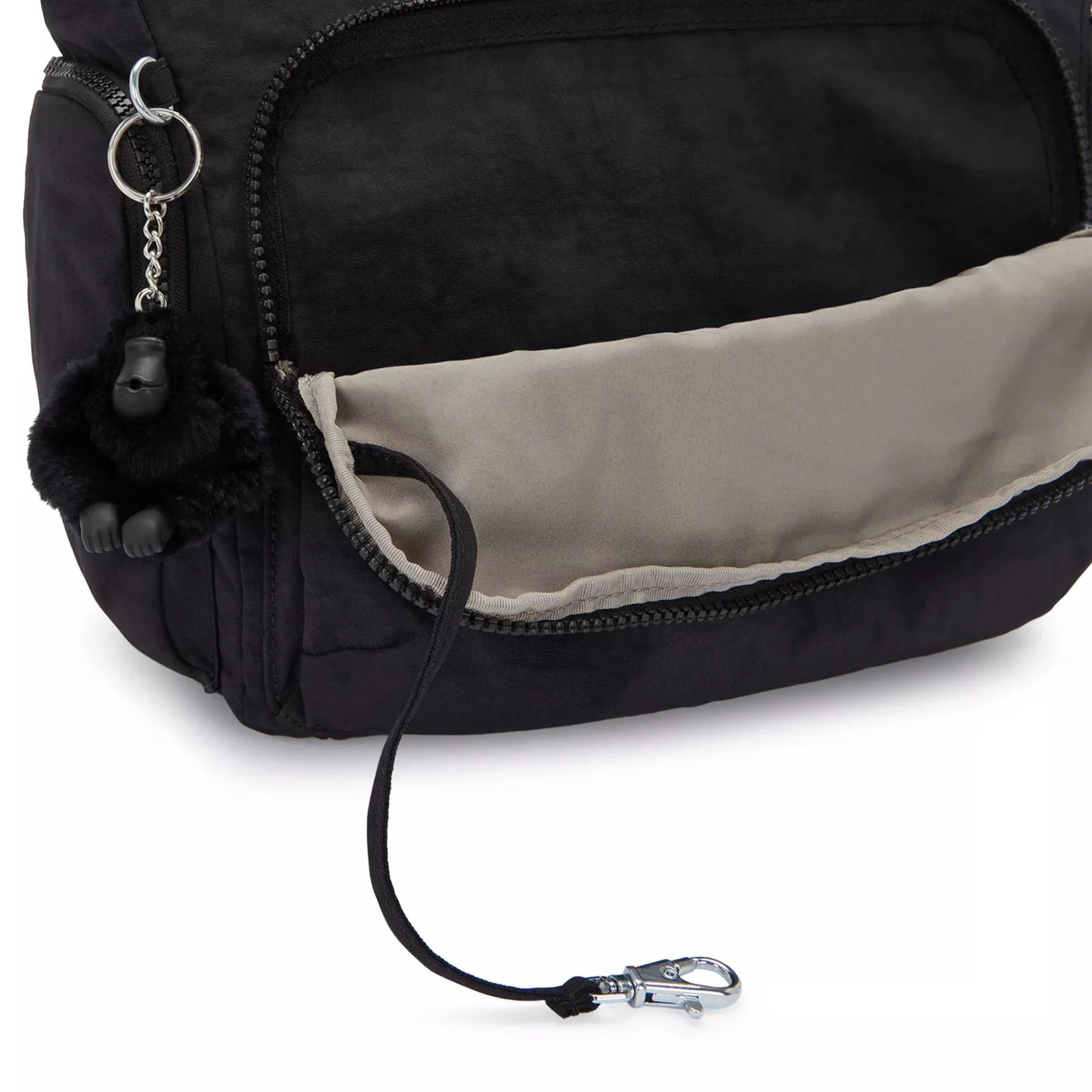 Kipling Kipling Gabb schoudertas Black Noir