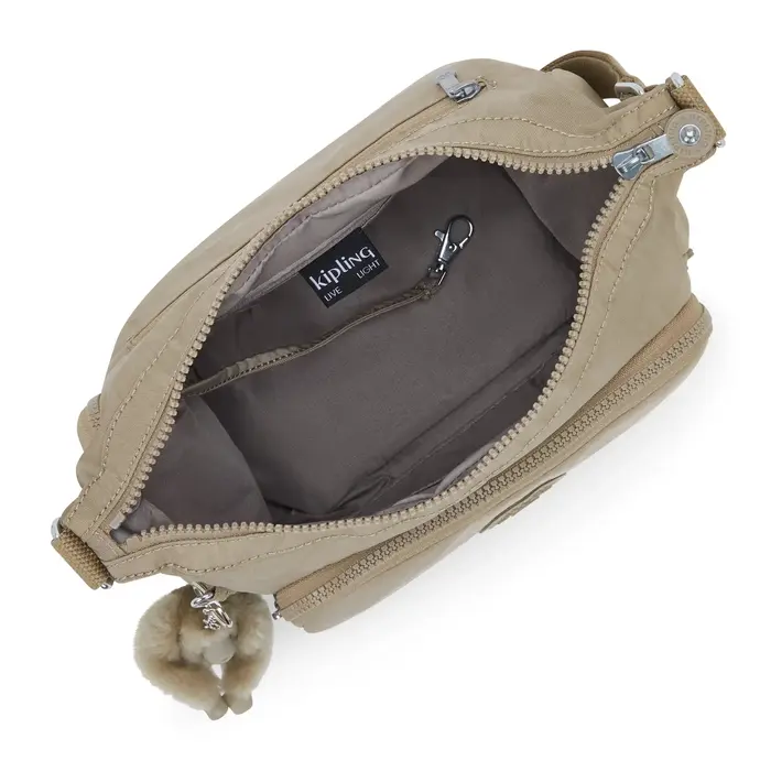 Kipling Kipling Gabb S schoudertas soft taupe