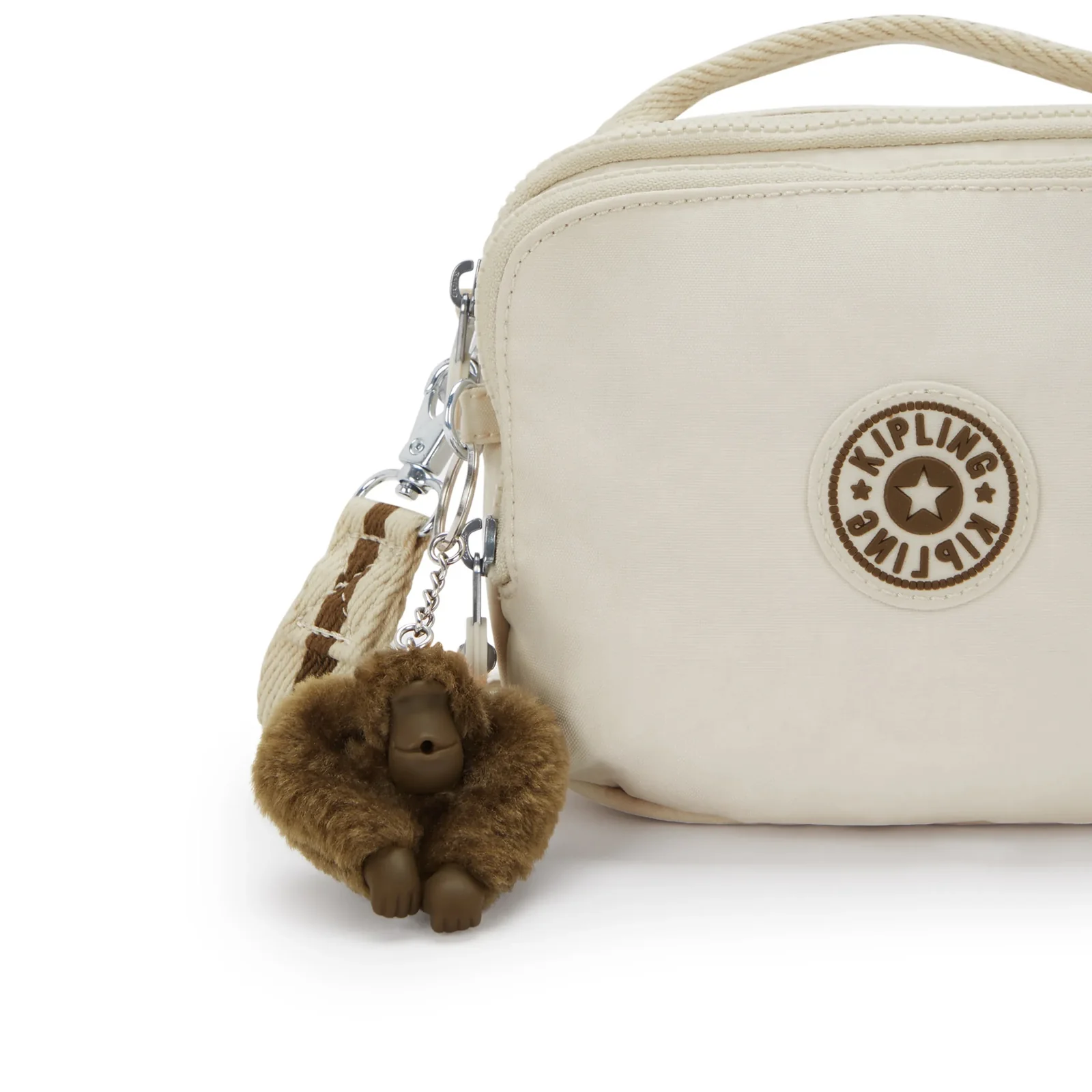 Kipling Kipling Cahir schoudertasje-rugtasje soft sand