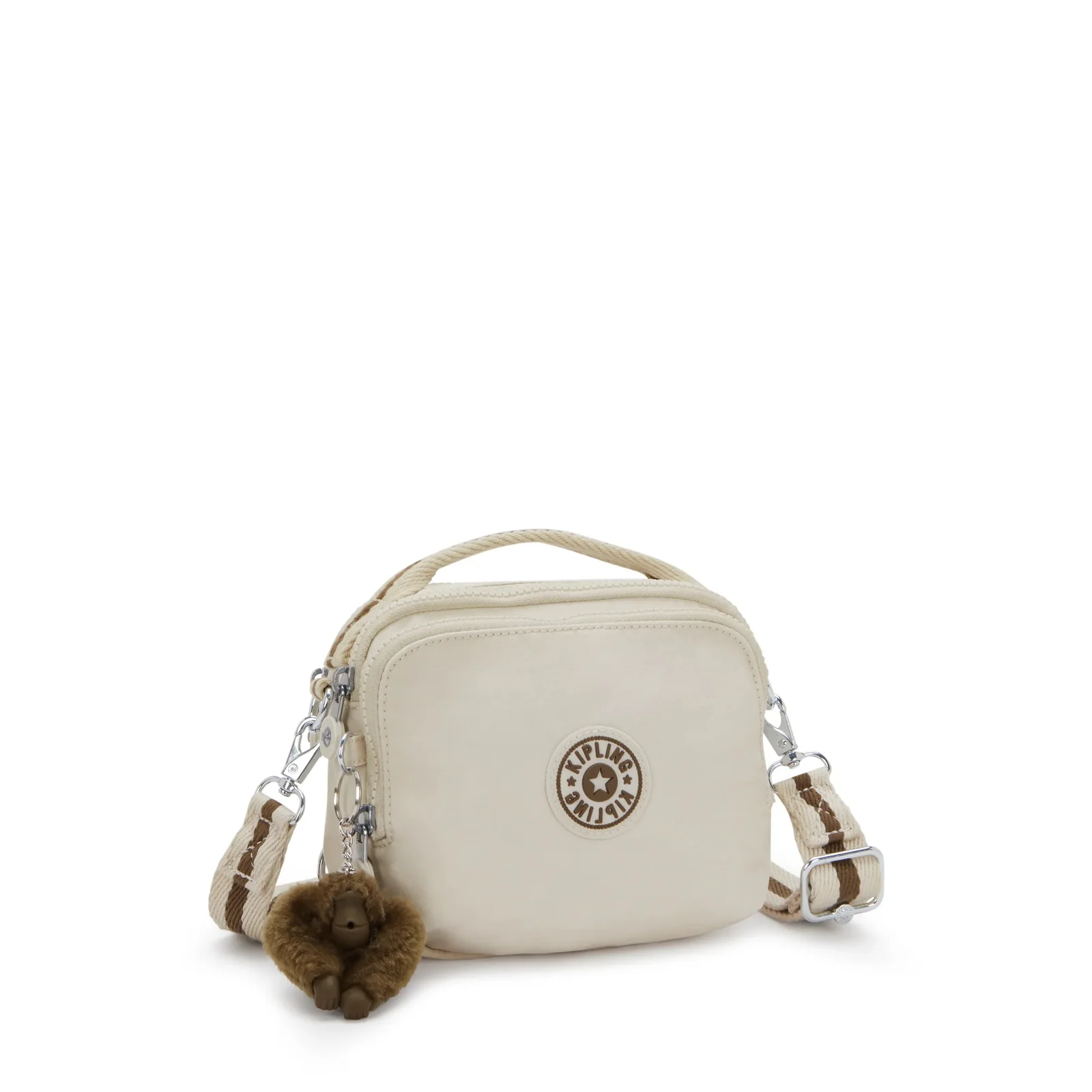 Kipling Kipling Cahir schoudertasje-rugtasje soft sand