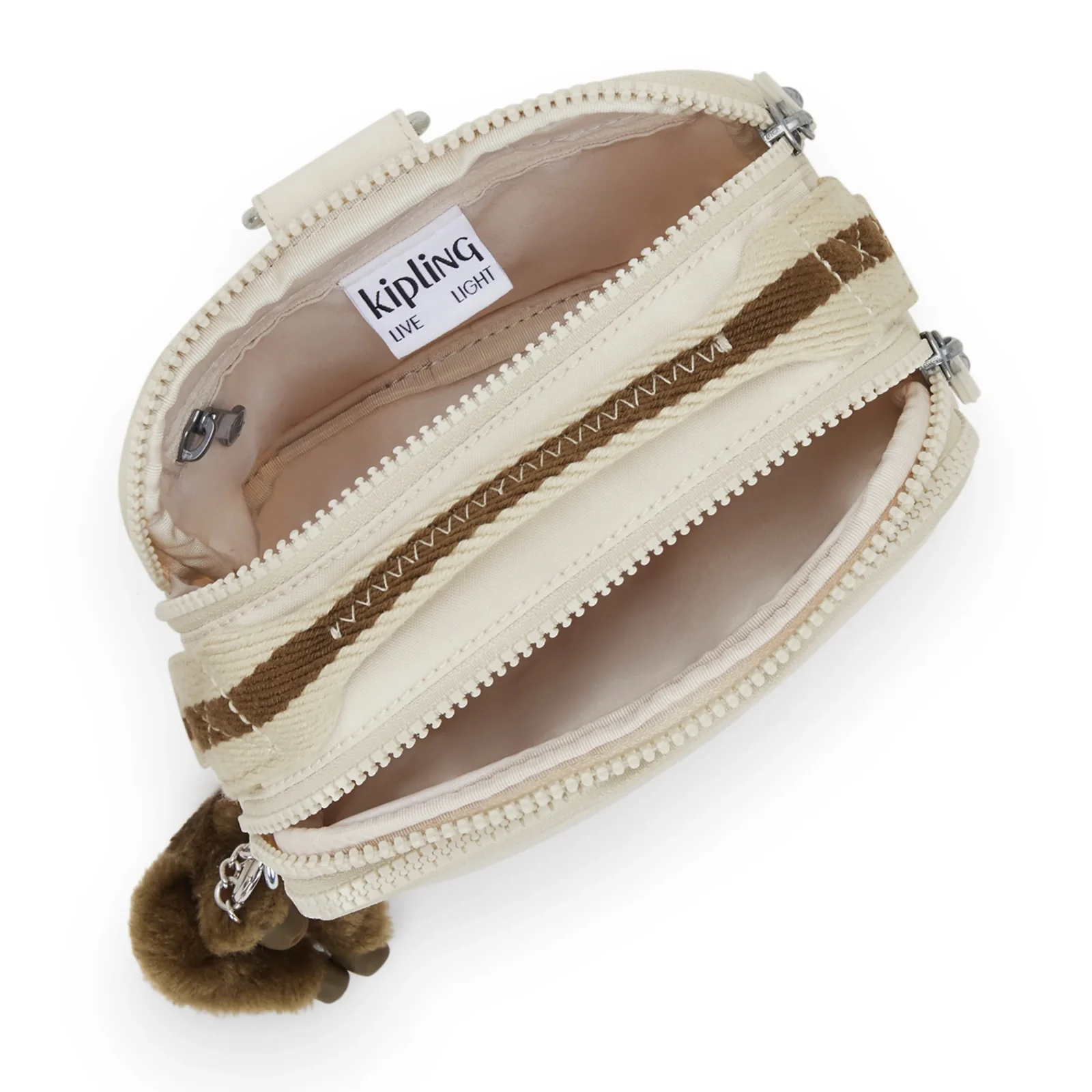 Kipling Kipling Cahir schoudertasje-rugtasje soft sand