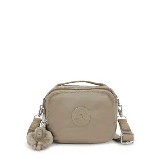Kipling Cahir schoudertasje-rugtasje soft taupe
