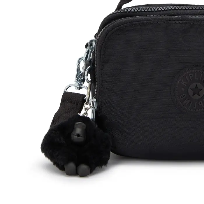 Kipling Kipling Cahir schoudertasje-rugtasje black noir