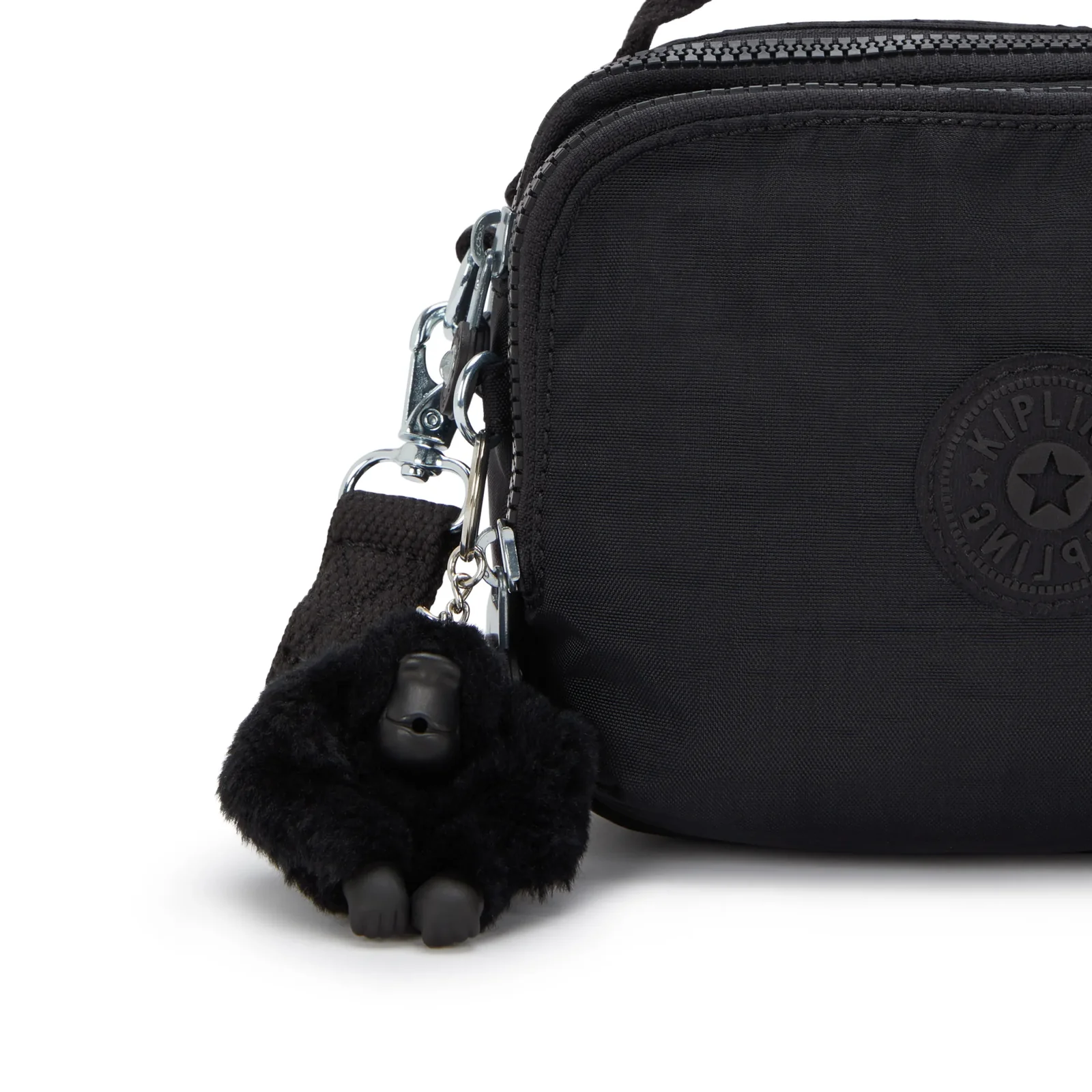 Kipling Kipling Cahir schoudertasje-rugtasje black noir