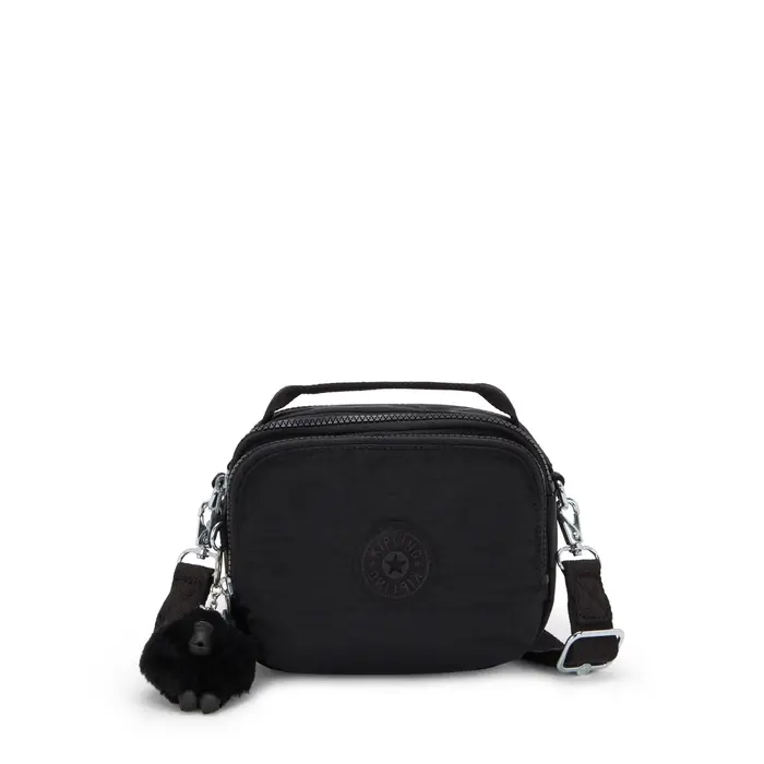 Kipling Kipling Cahir schoudertasje-rugtasje black noir