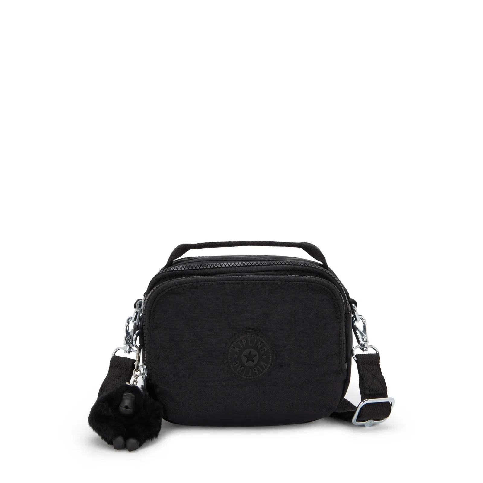 Kipling Kipling Cahir schoudertasje-rugtasje black noir