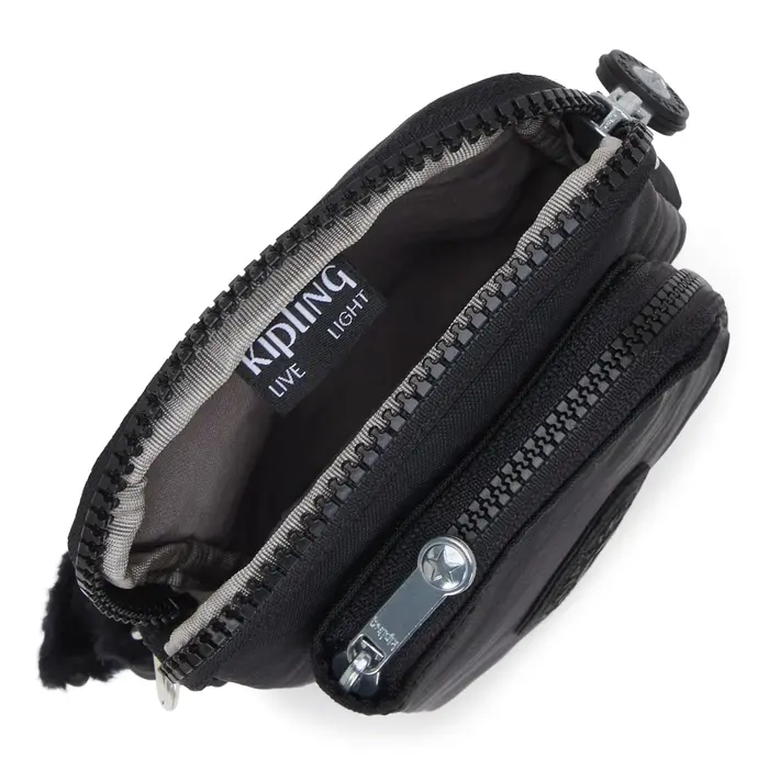Kipling Kipling Telmo telefoontasje-portemonnee black noir