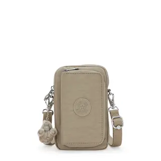 Kipling Telmo telefoontasje-portemonnee soft taupe