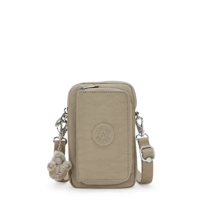 Kipling Kipling Telmo telefoontasje-portemonnee soft taupe