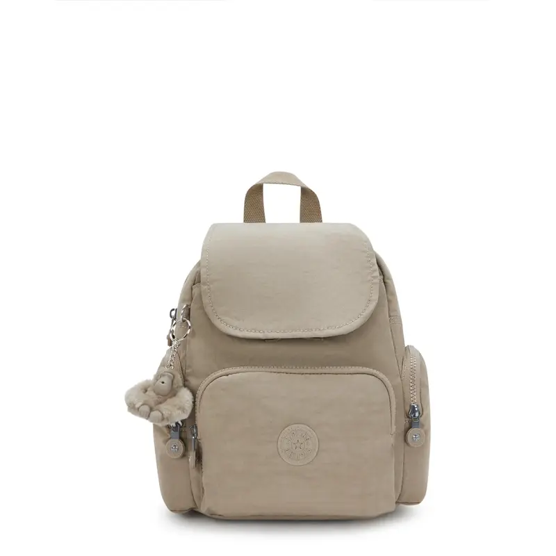 Kipling Kipling City Zip mini rugtasje soft taupe