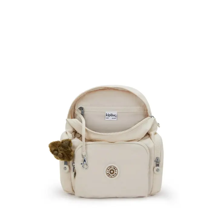 Kipling Kipling City Zip mini rugtasje soft sand