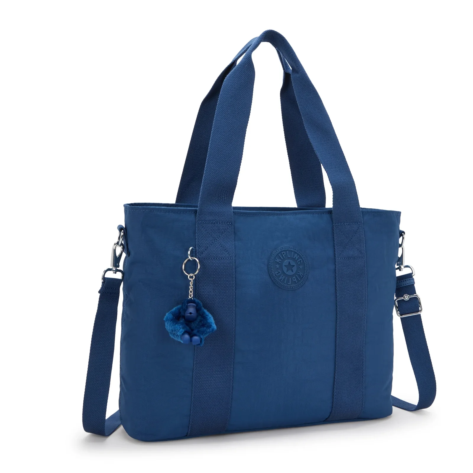 Kipling Kipling Minta L UP shopper-schoudertas casual blue