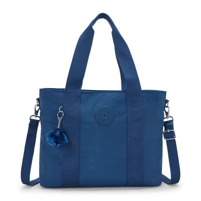 Kipling Kipling Minta L UP shopper-schoudertas casual blue