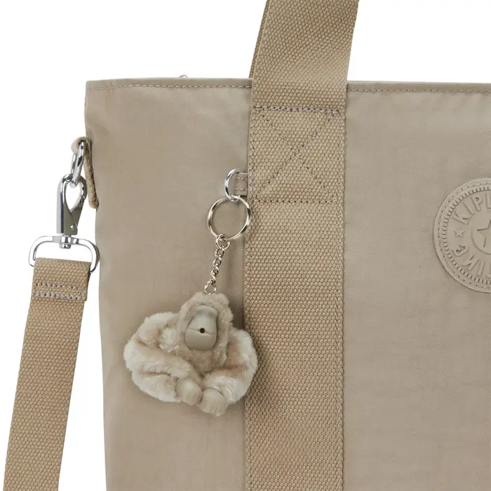 Kipling Kipling Minta L UP shopper-schoudertas soft taupe
