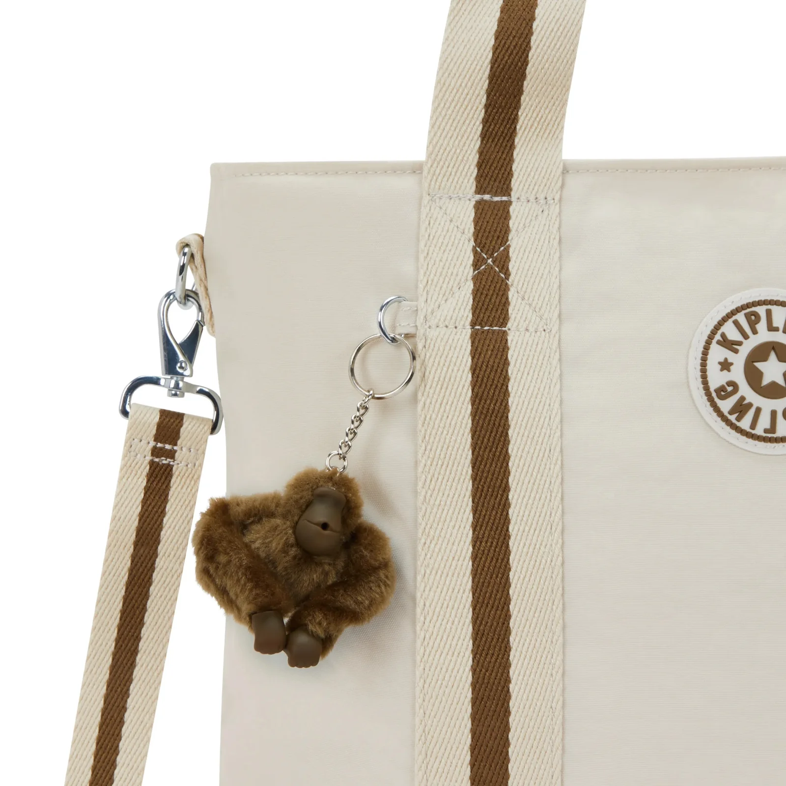 Kipling Kipling Minta L UP shopper-schoudertas soft sand