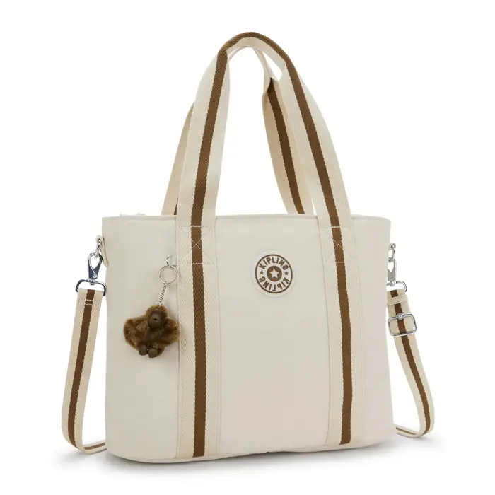 Kipling Kipling Minta L UP shopper-schoudertas soft sand