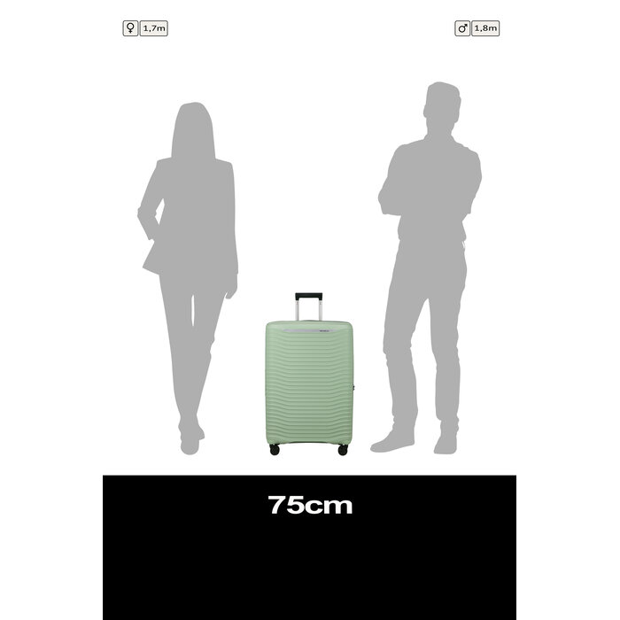 Samsonite Samsonite Upscape spinner 75cm expandable soft sage