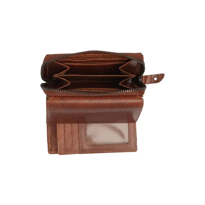 Chesterfield Chesterfield Rimili 14cc rits-portemonnee cognac